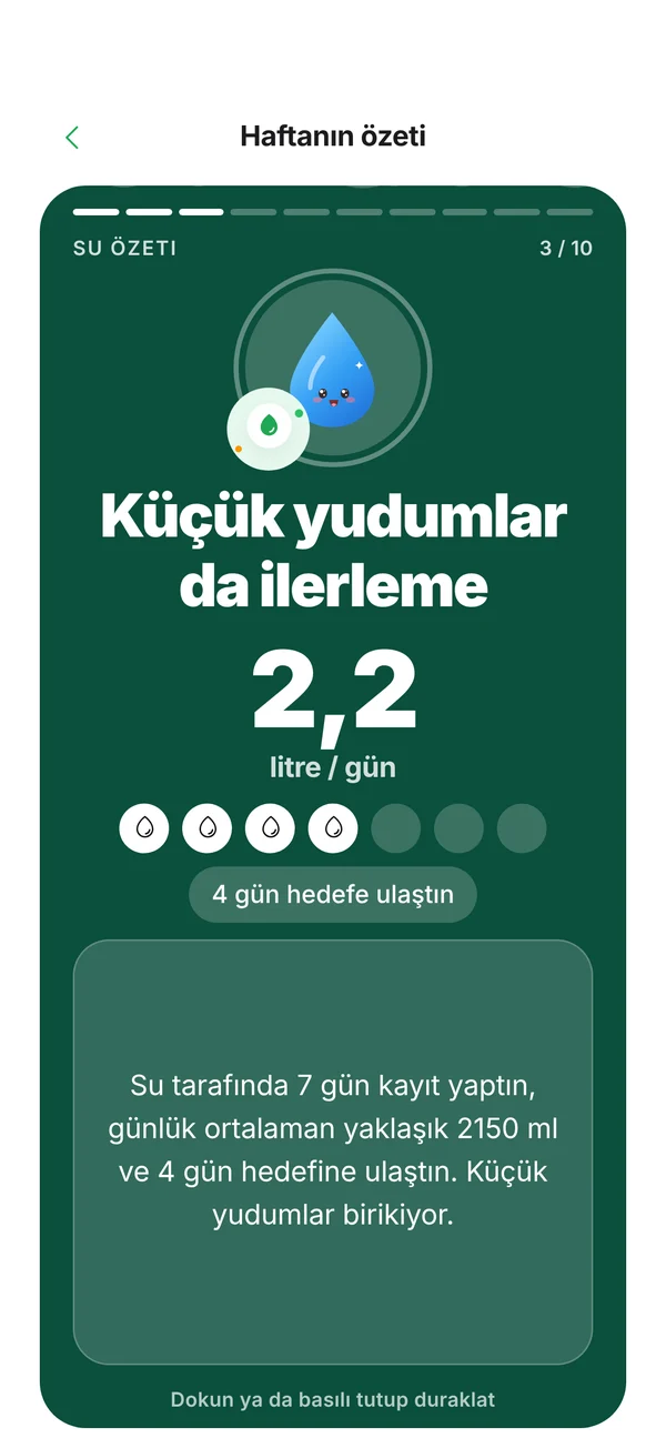 Haftalık hikâye kartı 2